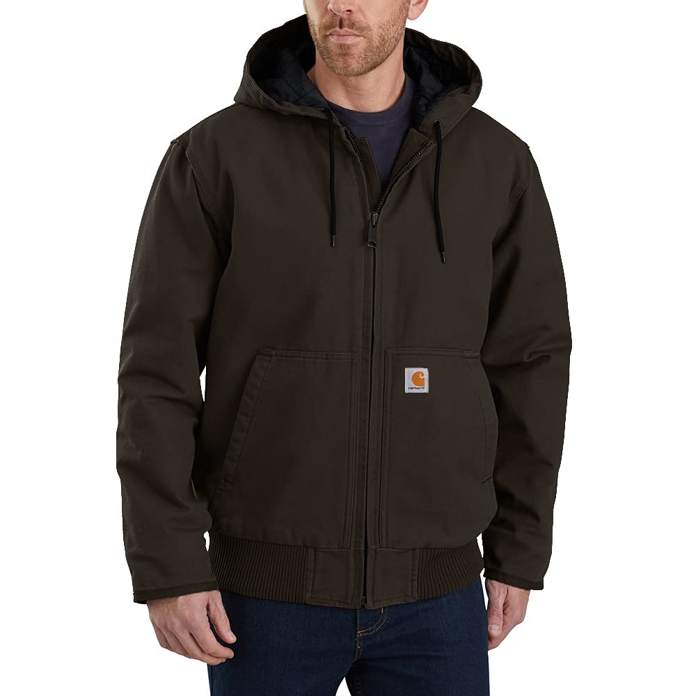 Carhartt Men's Loose Fit Washed Duck Insulated Active Jacket